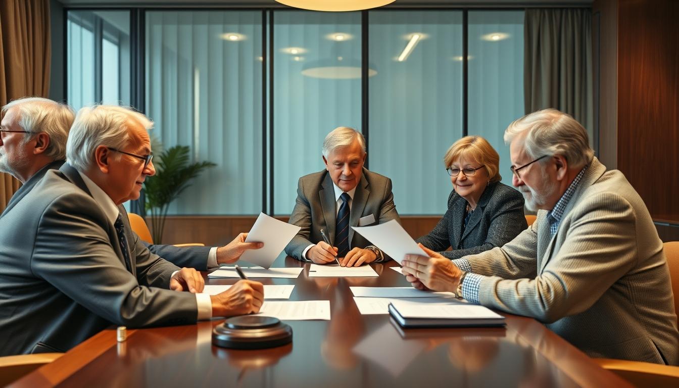 Retirement planning legal support